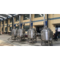 Stainless Steel Electric Heating Paint Mixing Tank With Agitator